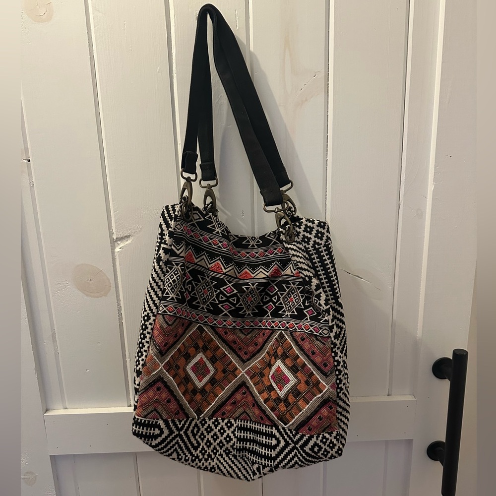 Lovestitch beaded Boho Bucket Bag